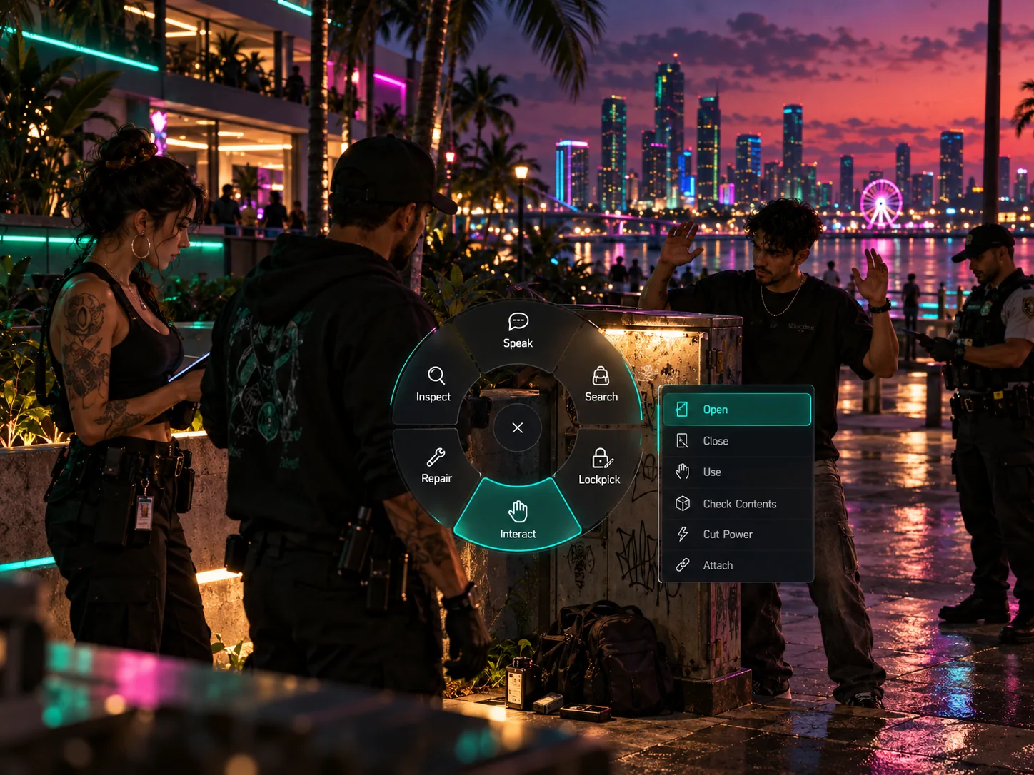 Notwen interactions product scene